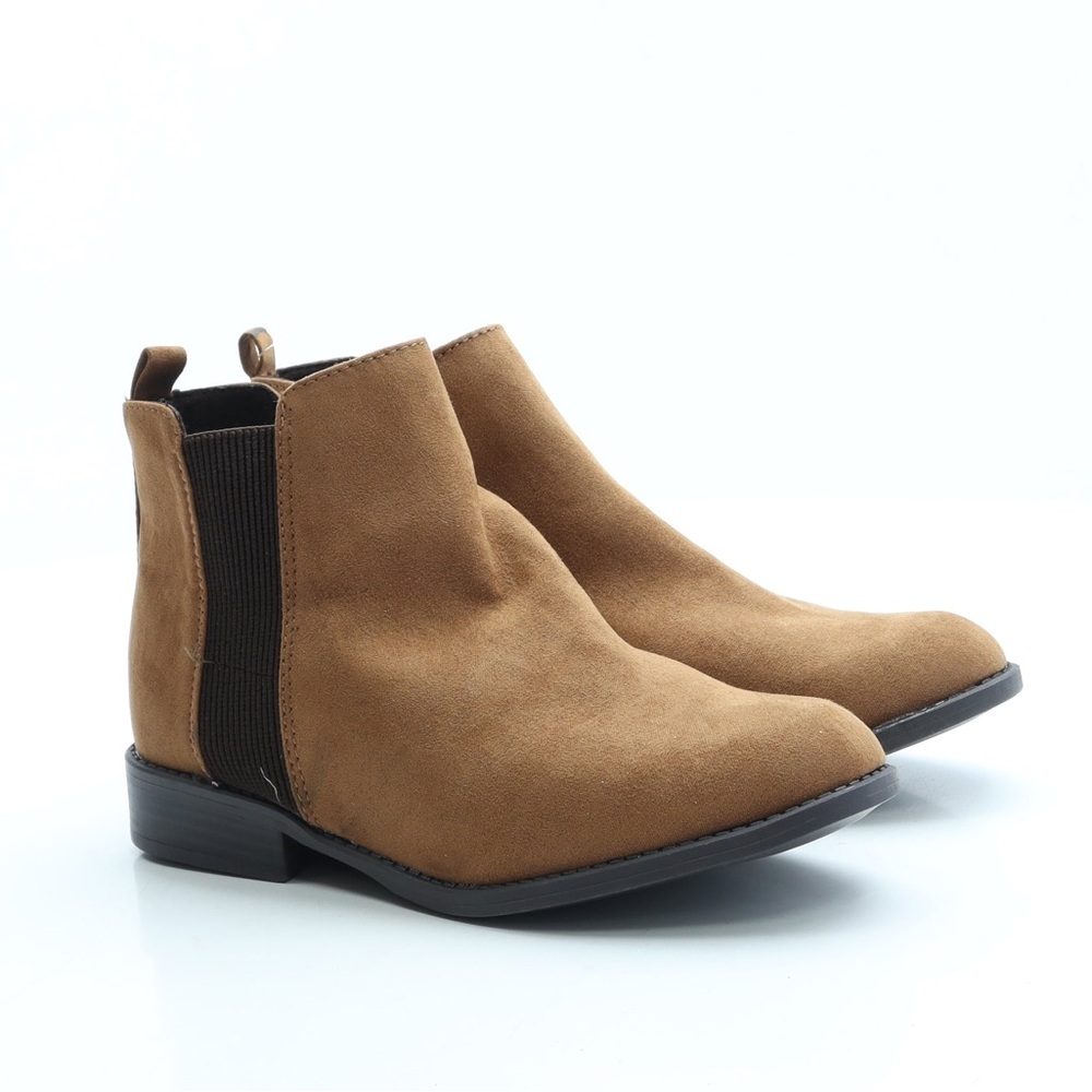 Brown tan ankle boots💕